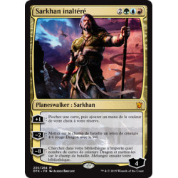 (Foil) Multicolore - Sarkhan inaltéré (M) [DTK]