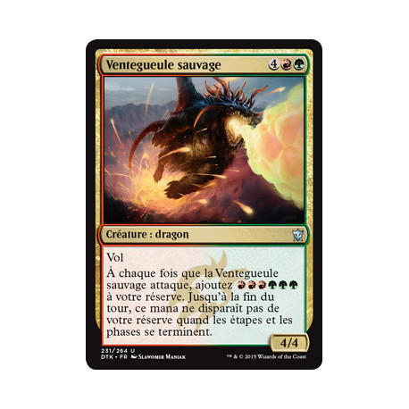 (Foil) Multicolore - Ventegueule sauvage (U) [DTK]
