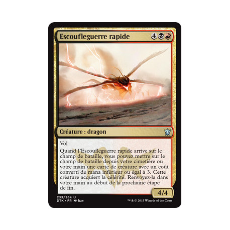 (Foil) Multicolore - Escoufleguerre rapide (U) [DTK]