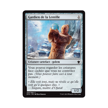 (Foil) Incolore - Gardien de la Lentille (C) [DTK]