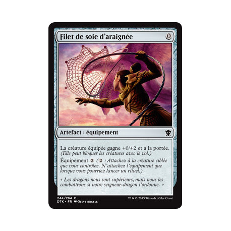 (Foil) Incolore - Filet de soie d'araignée (C) [DTK]