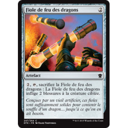 (Foil) Incolore - Fiole de feu des dragons (C) [DTK]