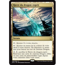 (Foil) Terrain - Havre du dragon-esprit (R) [DTK]