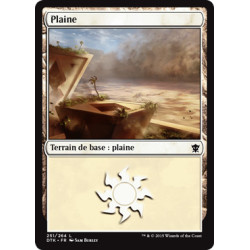 (Foil) Terrain - Plaine (V2) (L) [DTK]