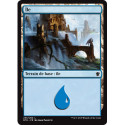 (Foil) Terrain - Île (V3) (L) [DTK]