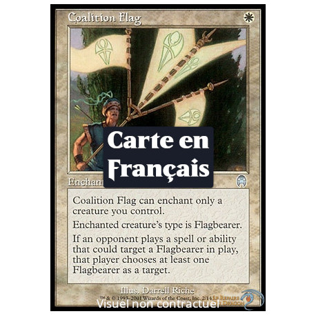 (Foil) Blanche - Drapeau de la coalition (U) [AP]