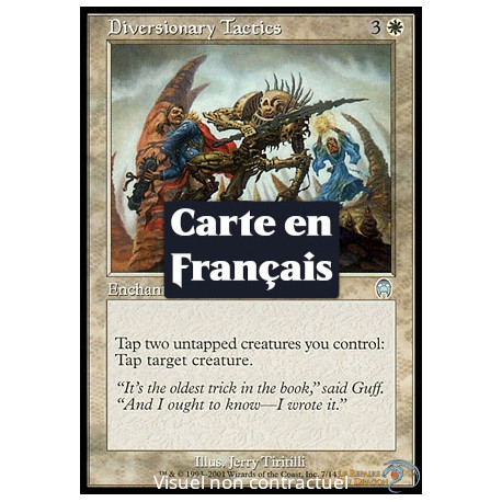 (Foil) Blanche - Tactiques de diversion (U) [AP]