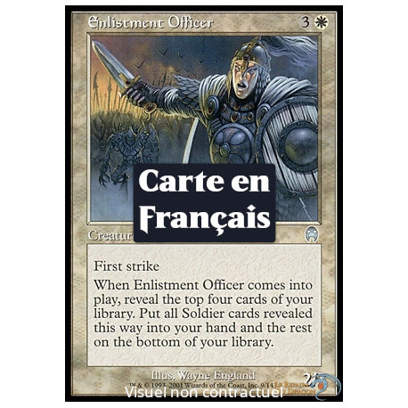(Foil) Blanche - Officier de recrutement (U) [AP]
