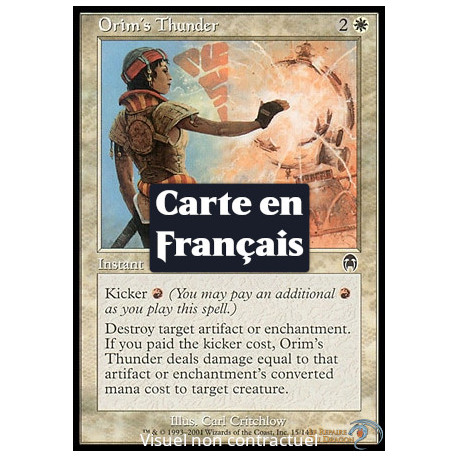 (Foil) Blanche - Tonnerre selon Orime (C) [AP]