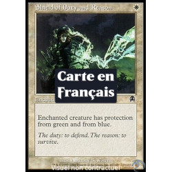 (Foil) Blanche - Bouclier du devoir et de la raison (C) [AP]