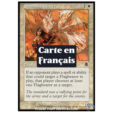 (Foil) Blanche - Porte-drapeau (C) [AP]