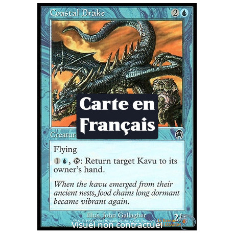 (Foil) Bleue - Drakôn des côtes (C) [AP]