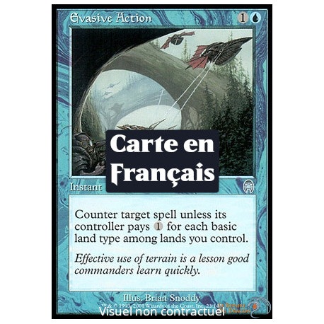 (Foil) Bleue - Action d'évitement (U) [AP]