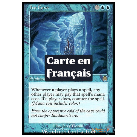 (Foil) Bleue - Caverne glaciaire (R) [AP]