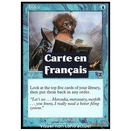 (Foil) Bleue - Index (C) [AP]