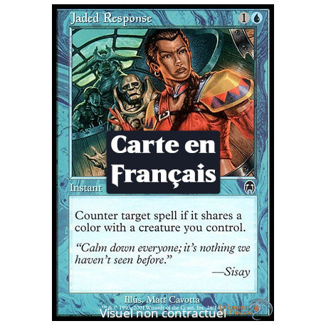 (Foil) Bleue - Réponse excédée (C) [AP]