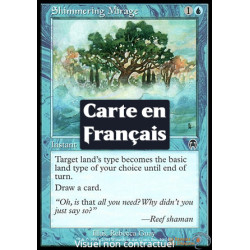 (Foil) Bleue - Mirage chatoyant (C) [AP]