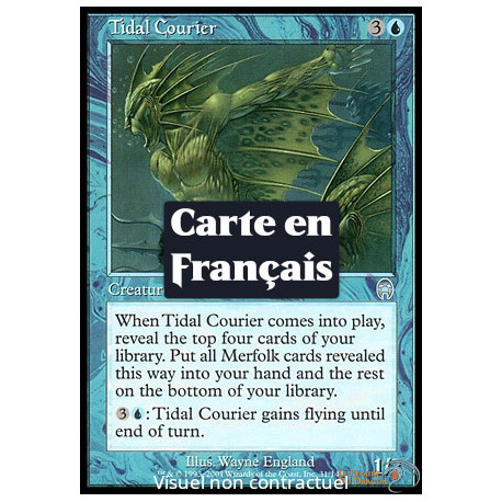 (Foil) Bleue - Messager des marées (U) [AP]