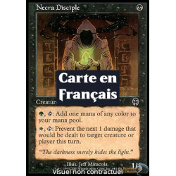 (Foil) Noire - Disciple de la Nécra (C) [AP]