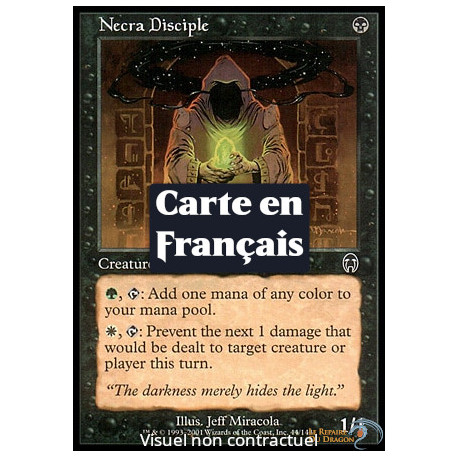 (Foil) Noire - Disciple de la Nécra (C) [AP]