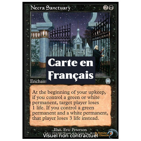 (Foil) Noire - Sanctuaire nécraïste (U) [AP]