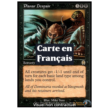 (Foil) Noire - Désespoir planaire (R) [AP]
