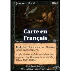 (Foil) Noire - Druide des bourbiers (C) [AP]