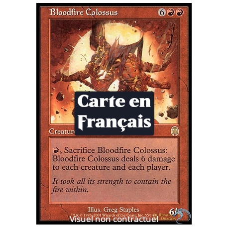 (Foil) Rouge - Colosse hématopyre (R) [AP]