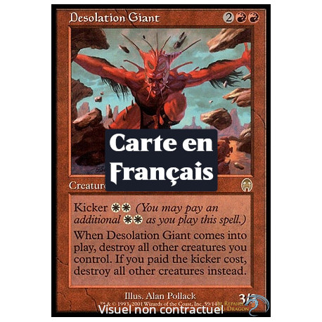 (Foil) Rouge - Géant de la désolation (R) [AP]