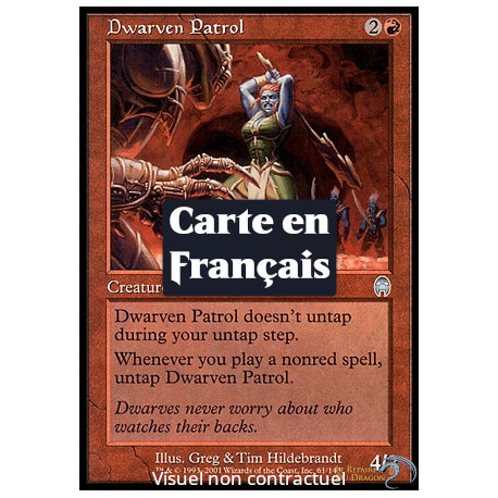 (Foil) Rouge - Patrouille naine (U) [AP]