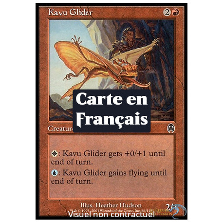 (Foil) Rouge - Planeur kavru (C) [AP]