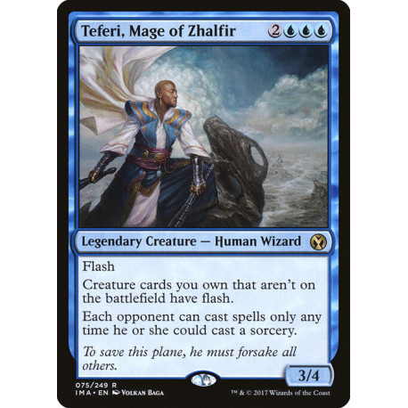 Bleue - Teferi, Mage of Zhalfir (R) [IMA]
