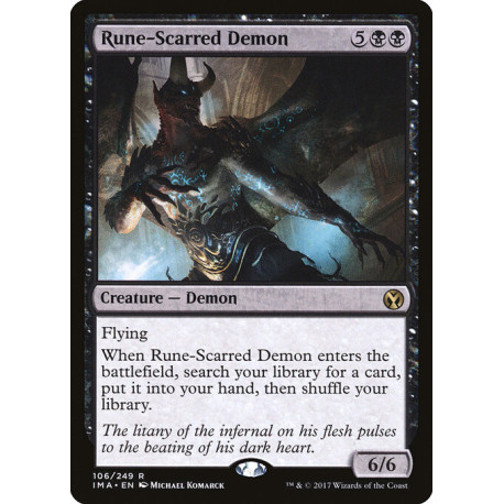Noire - Rune-Scarred Demon (R) [IMA]