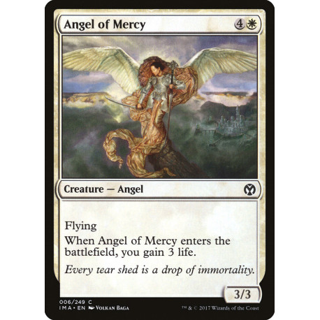 (Foil) Blanche - Angel of Mercy (C) [IMA]