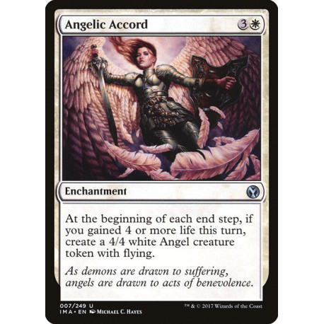 (Foil) Blanche - Angelic Accord (U) [IMA]