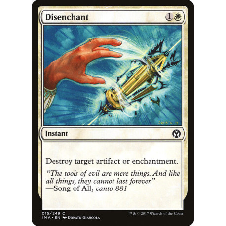 (Foil) Blanche - Disenchant (C) [IMA]