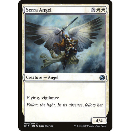 (Foil) Blanche - Serra Angel (U) [IMA]