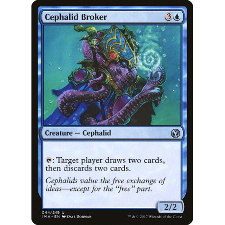 (Foil) Bleue - Cephalid Broker (U) [IMA]