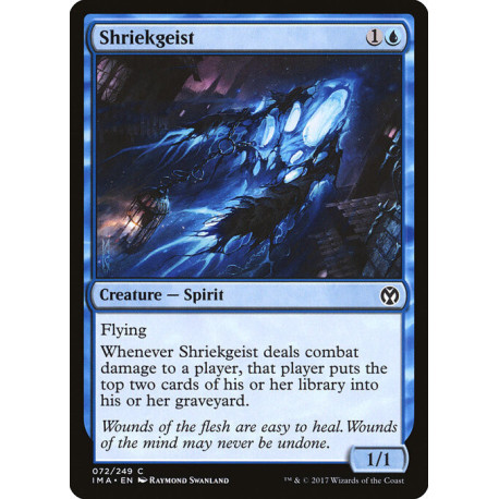 (Foil) Bleue - Shriekgeist (C) [IMA]