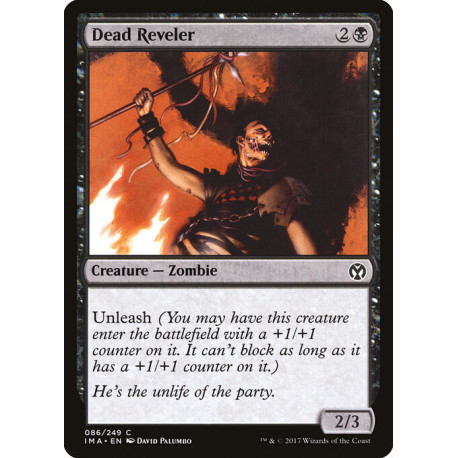 (Foil) Noire - Dead Reveler (C) [IMA]