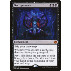 (Foil) Noire - Necropotence (M) [IMA]