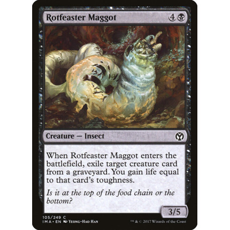 (Foil) Noire - Rotfeaster Maggot (C) [IMA]