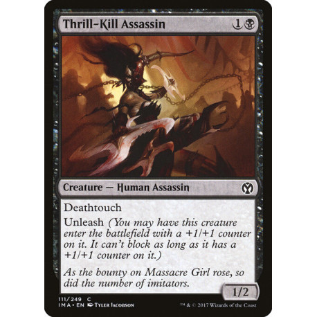 (Foil) Noire - Thrill-Kill Assassin (C) [IMA]