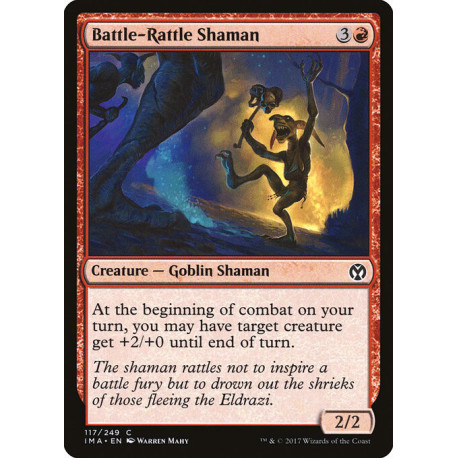 (Foil) Rouge - Battle-Rattle Shaman (C) [IMA]