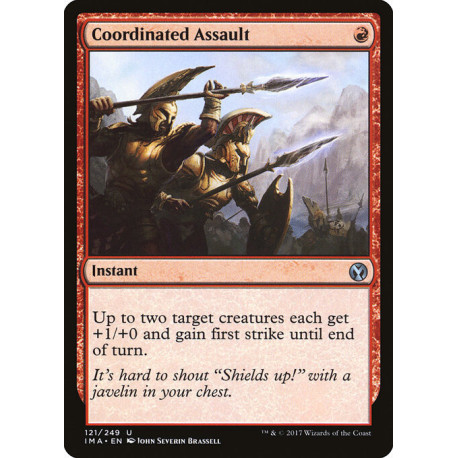 (Foil) Rouge - Coordinated Assault (U) [IMA]