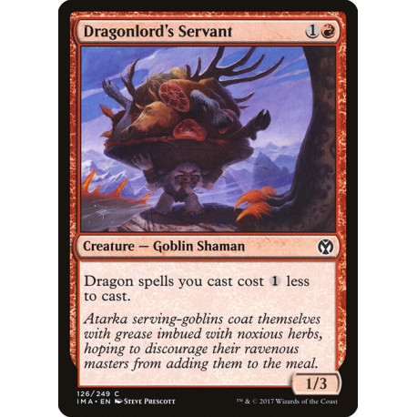 (Foil) Rouge - Dragonlord's Servant (C) [IMA]