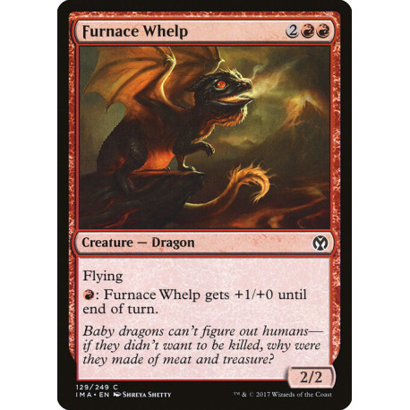 (Foil) Rouge - Furnace Whelp (C) [IMA]