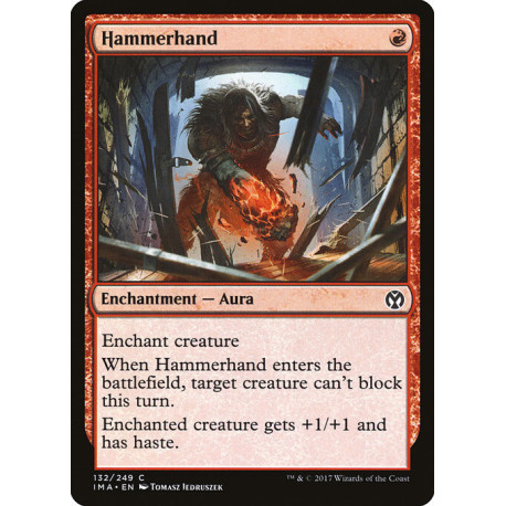 (Foil) Rouge - Hammerhand (C) [IMA]