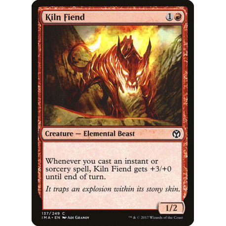 (Foil) Rouge - Kiln Fiend (C) [IMA]