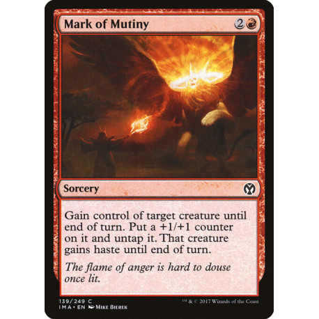 (Foil) Rouge - Mark of Mutiny (C) [IMA]